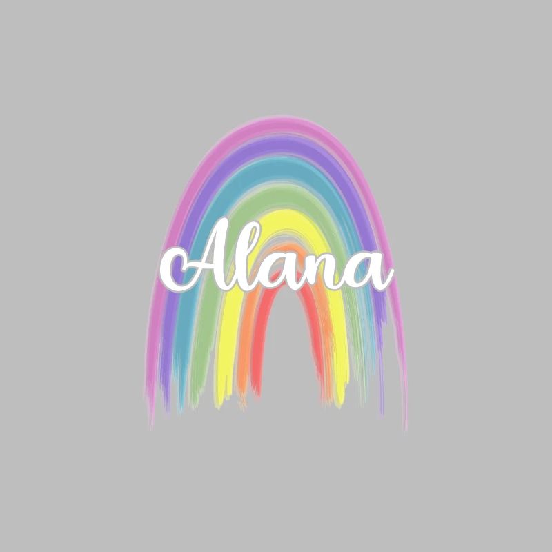 ALANA Rainbow Cursive