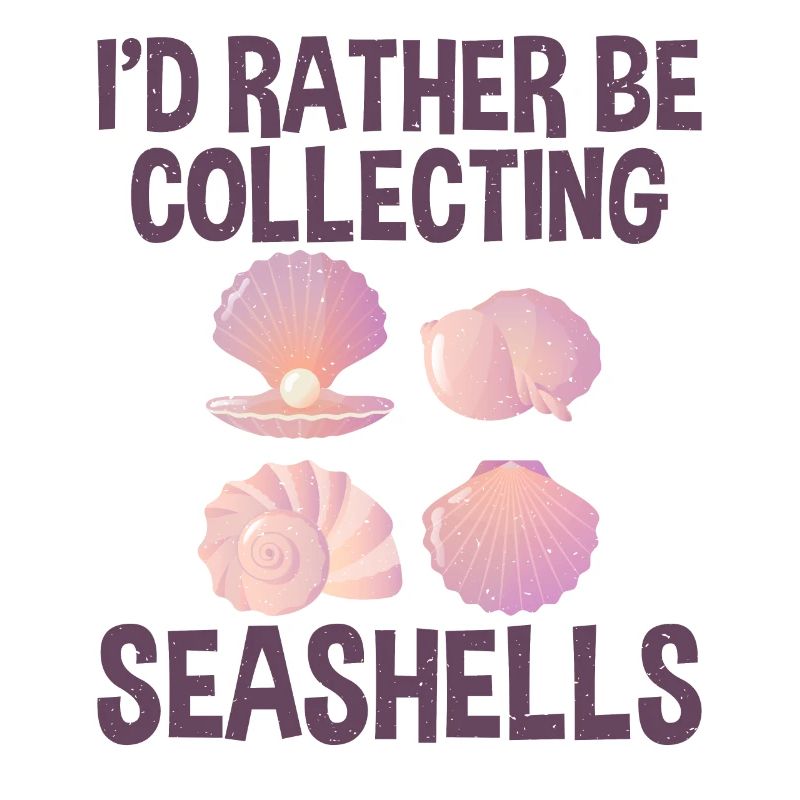 Sammeln Sie Lieber Seashells Shells Collector