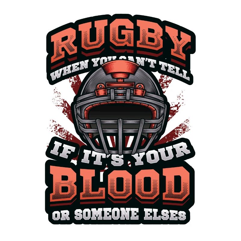 Funny rugby player