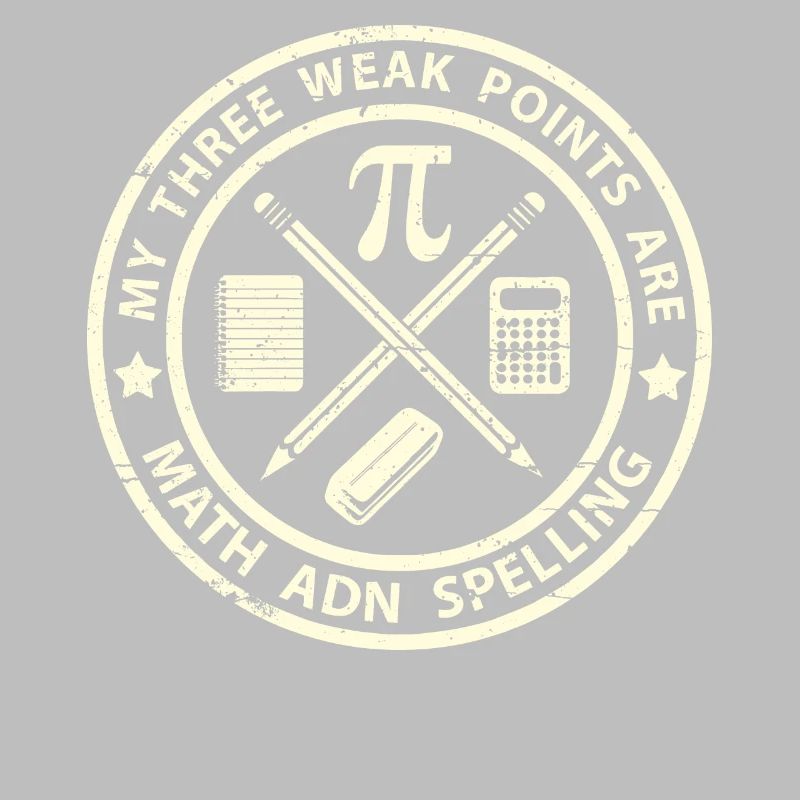 My Three Weak Points Are Math Adn Spelling