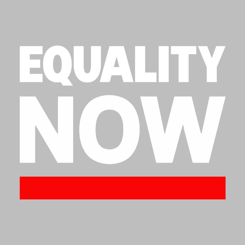 Slogan de la déclaration EQUALITY NOW