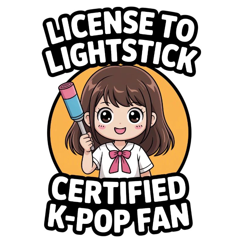 K-Pop Fan Lightstick Corée