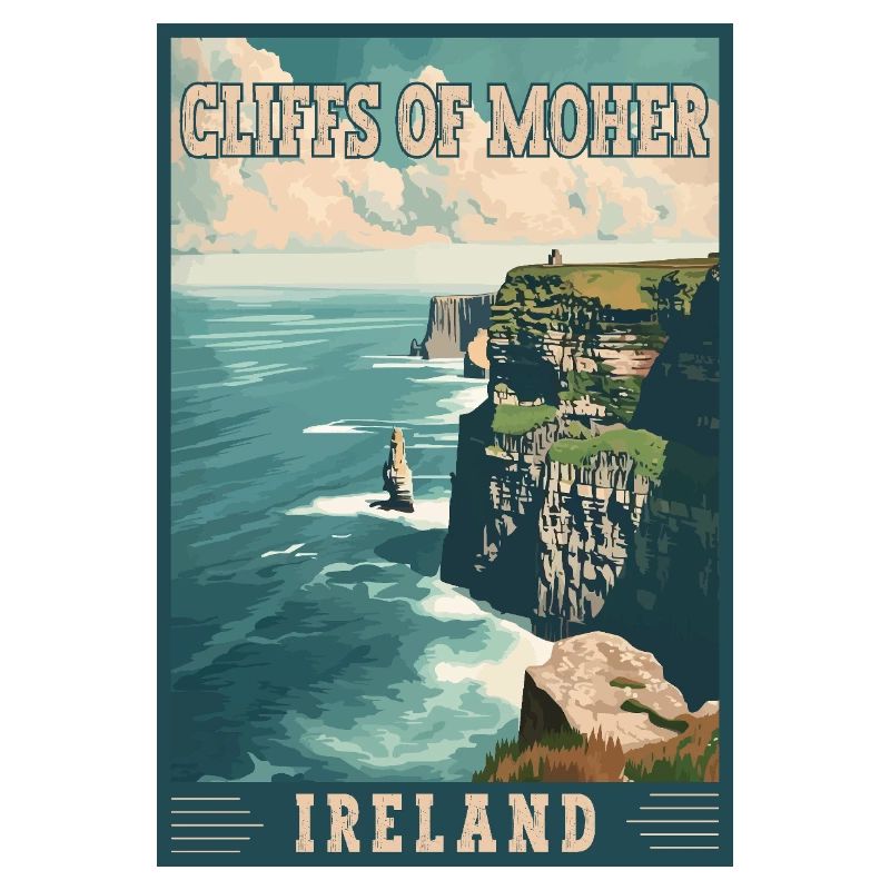 Explorez les falaises de Moher en Irlande
