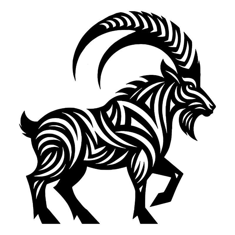 Wilder Steinbock Tattoo