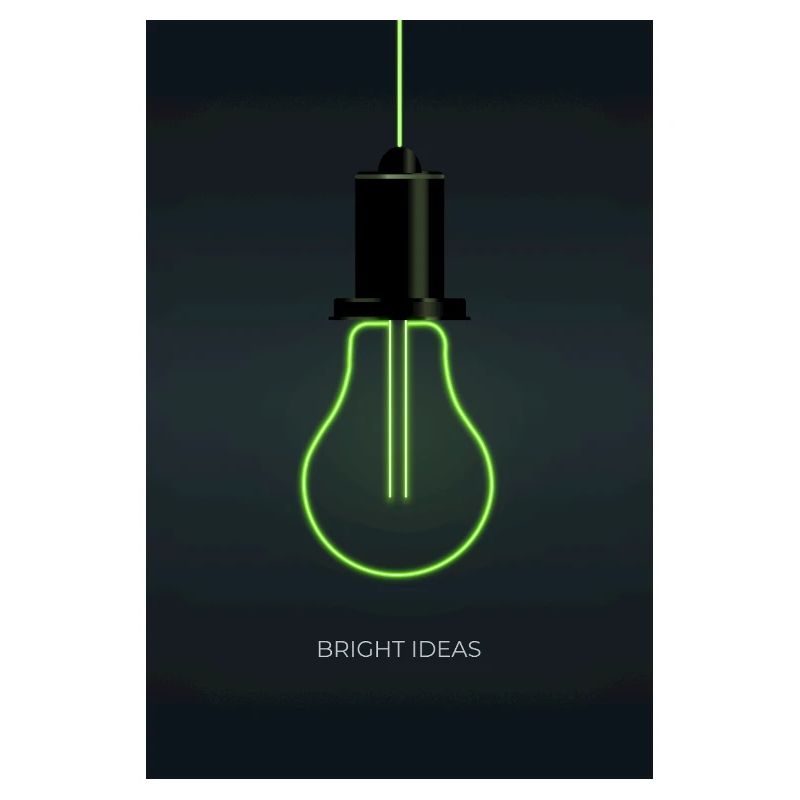 Bright Ideas – Neon Glühbirne Design