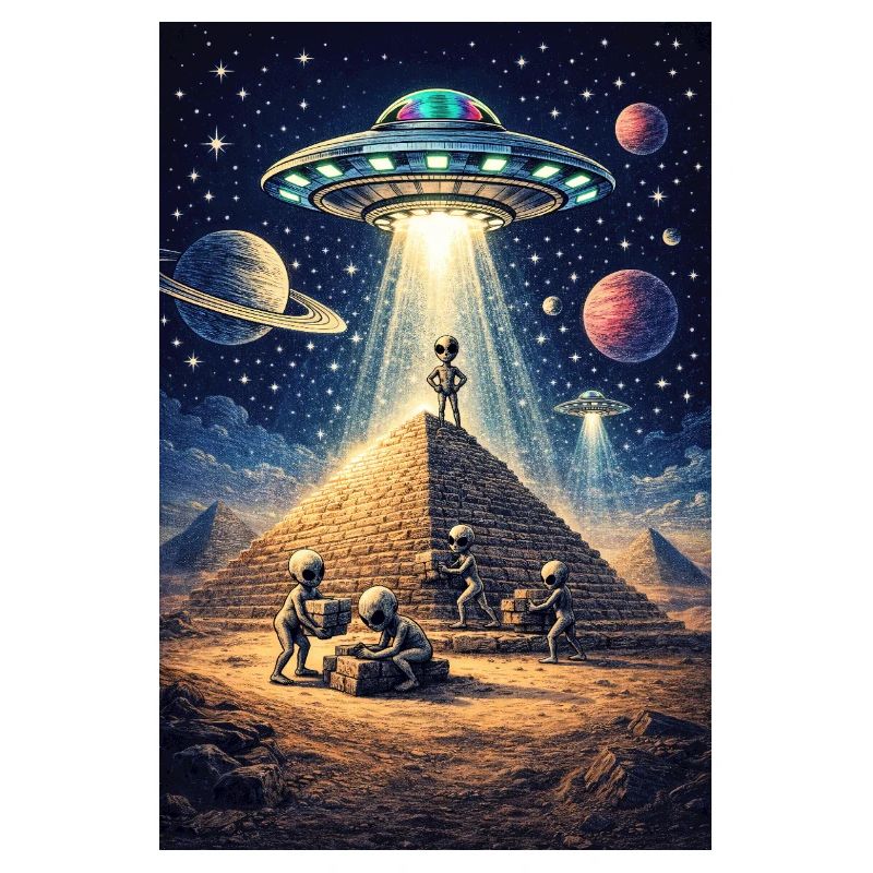 Alien Pyramid UFO