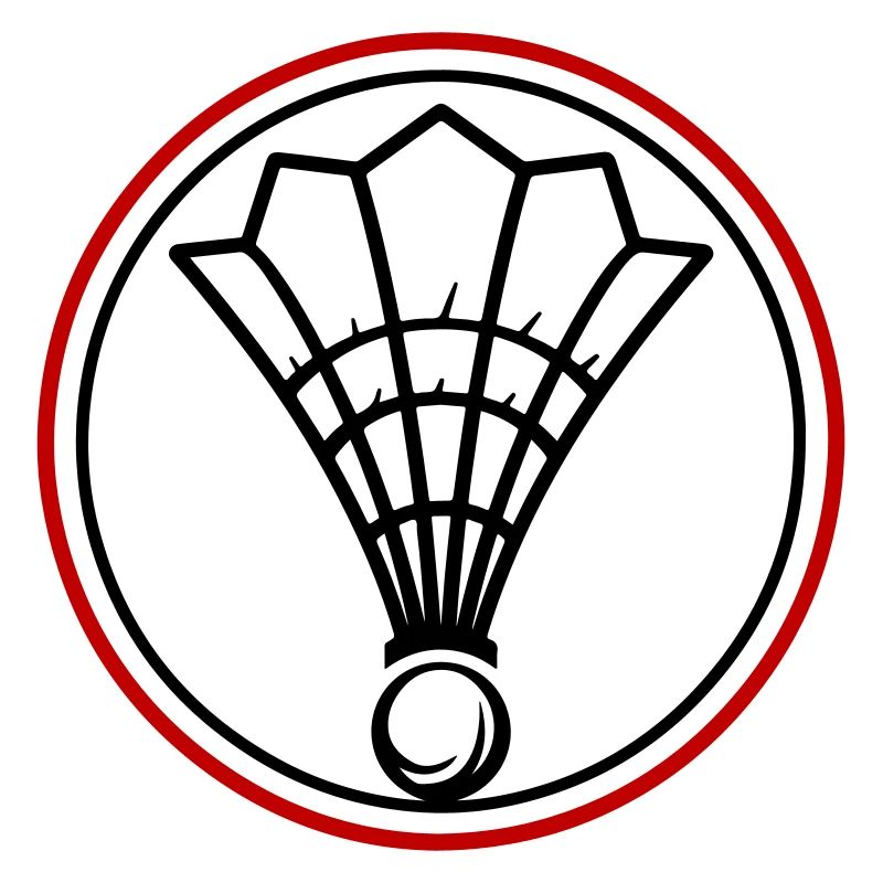 Badminton Symbol Mannschaft