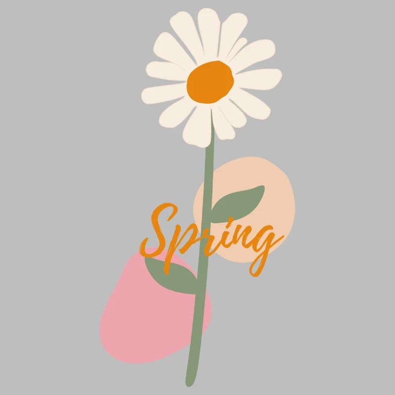 Belle conception de printemps de fleurs