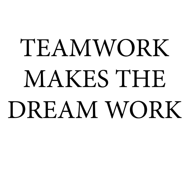 Teamwork Dream Work
