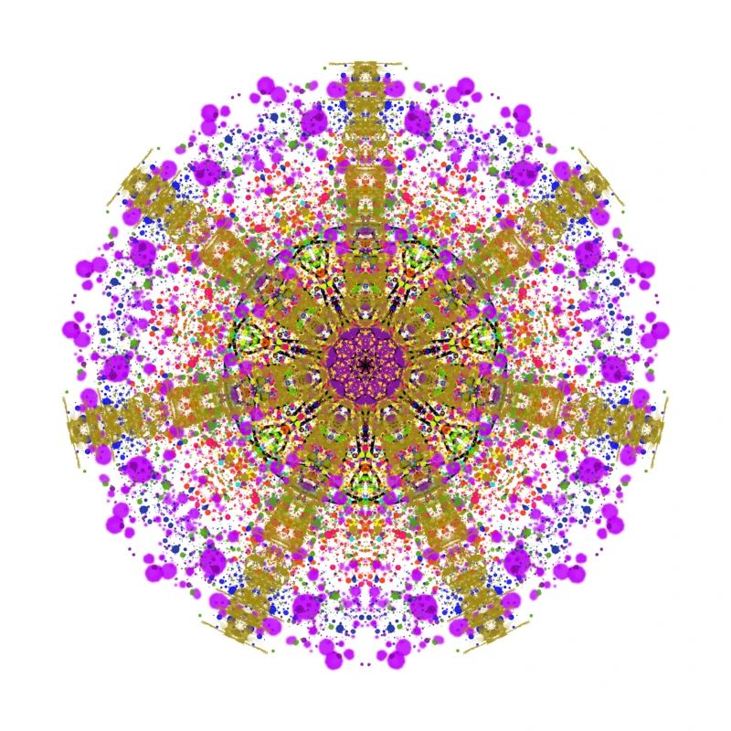 Mandala psychédélique 1