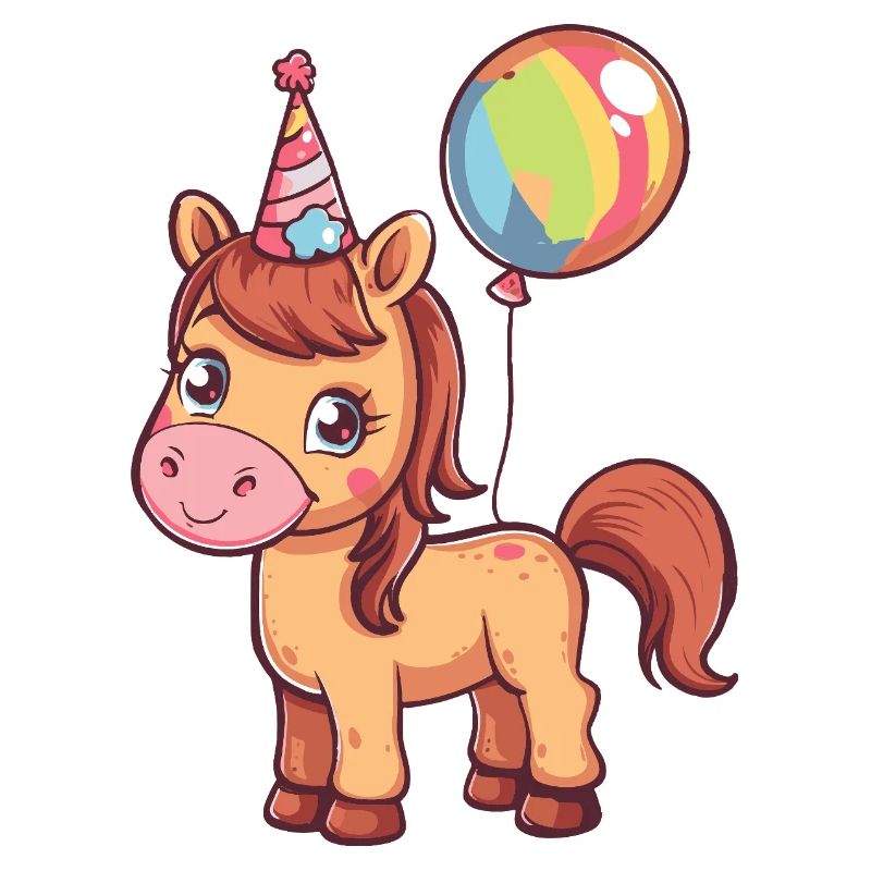 Cheval Anniversaire Bébé