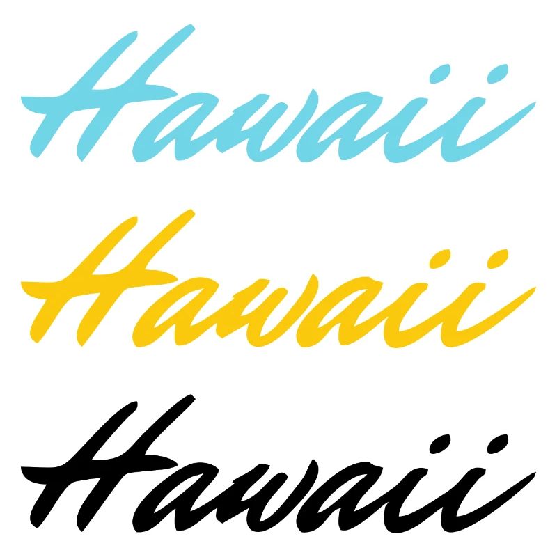 Hawaï coloré
