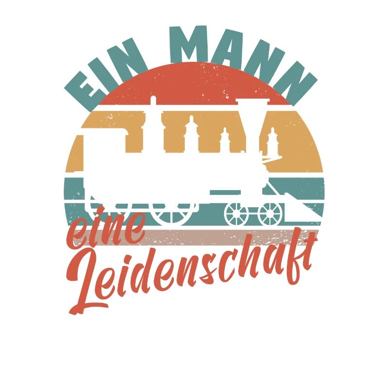Dampflok Lokführer Eisenbahner Eisenbahn Vater