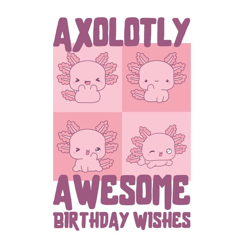Axolotl Birthday Party