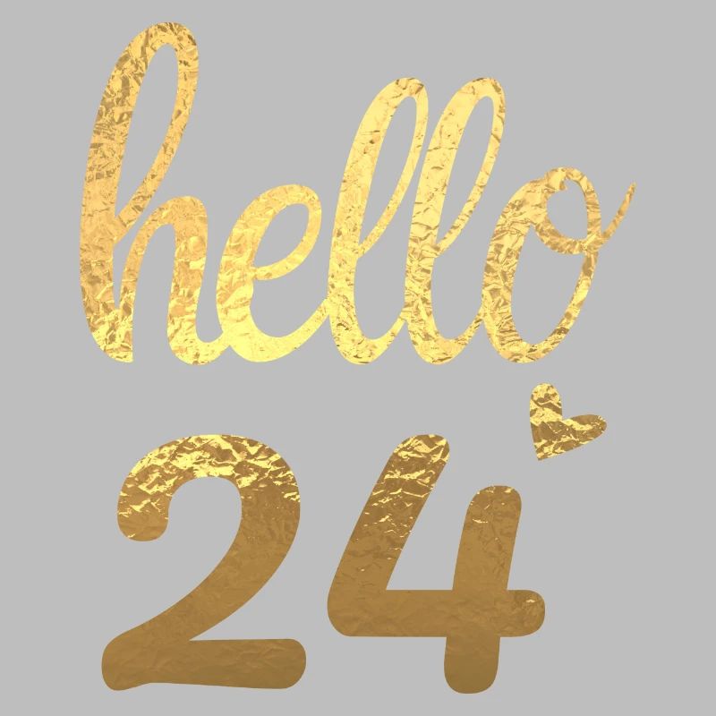 Hello 24 doré