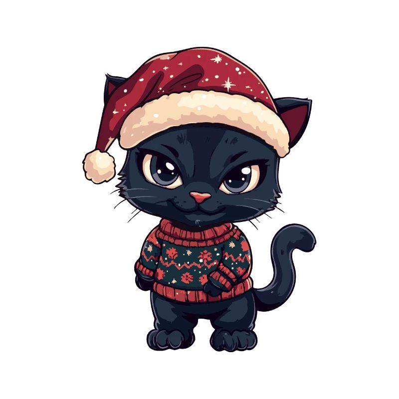 Panther Christmas Comic