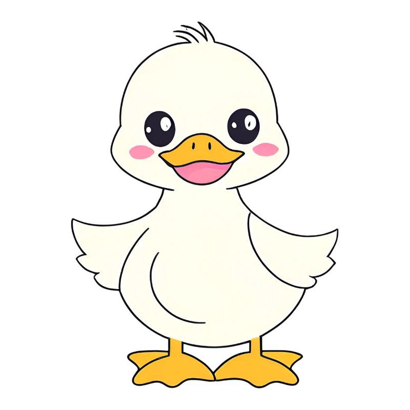 Bébé Duck Duck enfants mignon