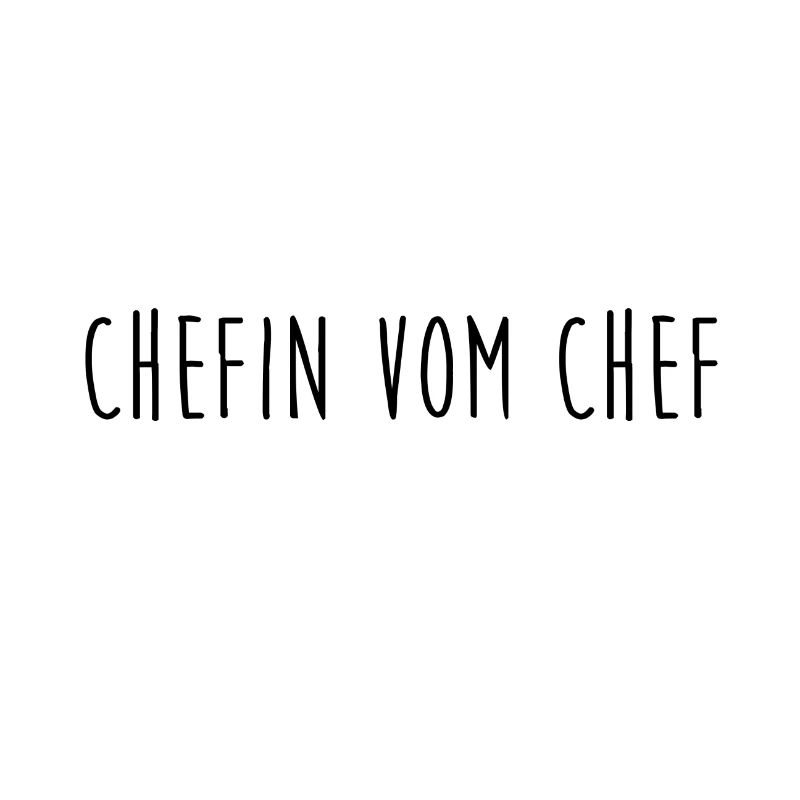 Chefin Chef | witziger Spruch Boss | Geschenkidee
