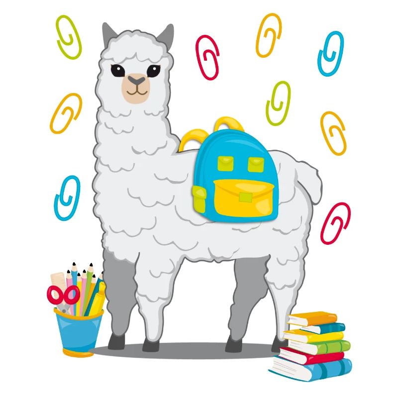 Lama Alpaka Einschulung Schulbeginn Geschenk 2020