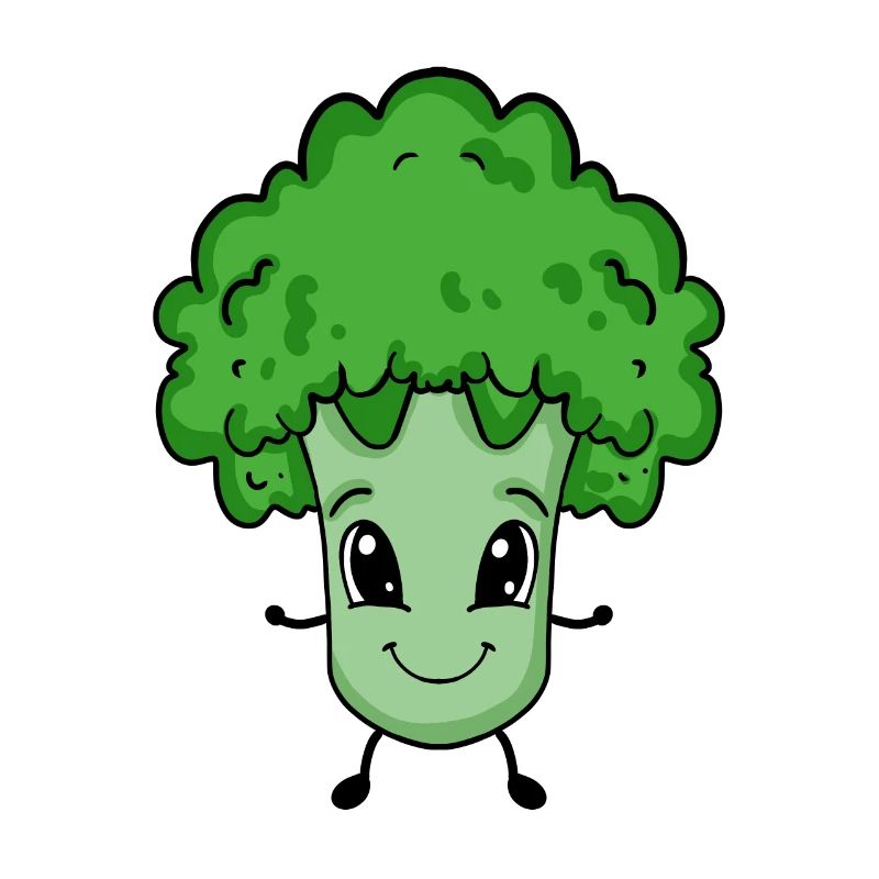 Mignon bébé brocoli