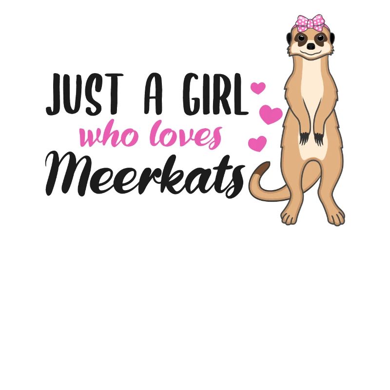 Erdmännchen Spruch Geschenk Damen Mädchen