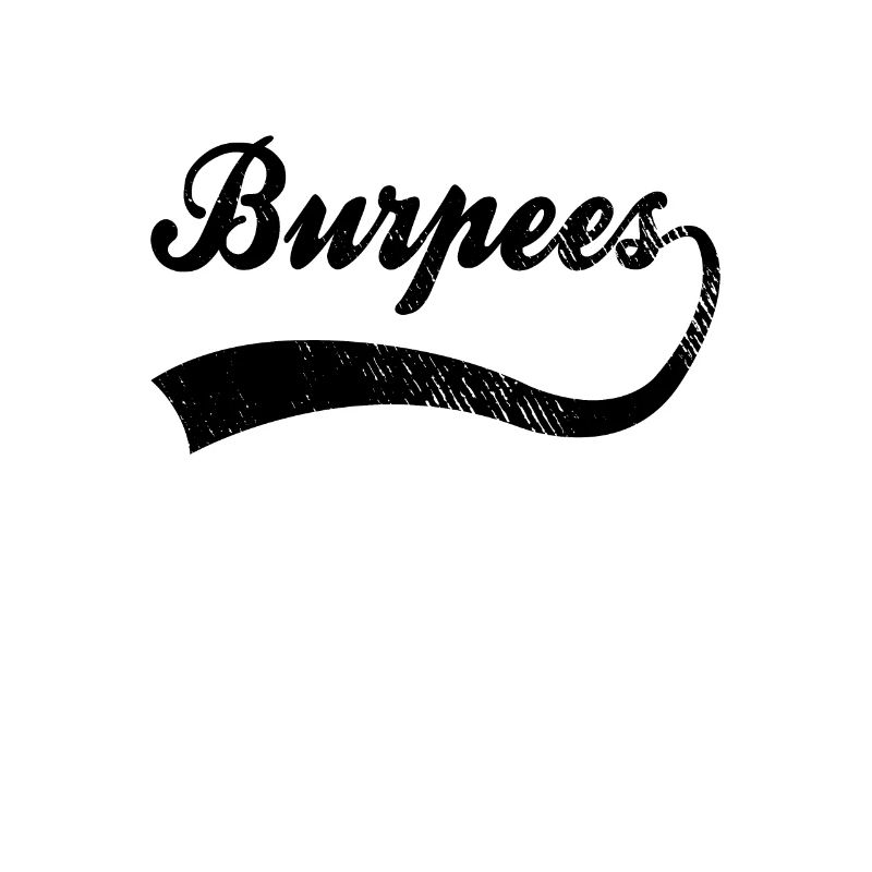 Lettrage de Burpee