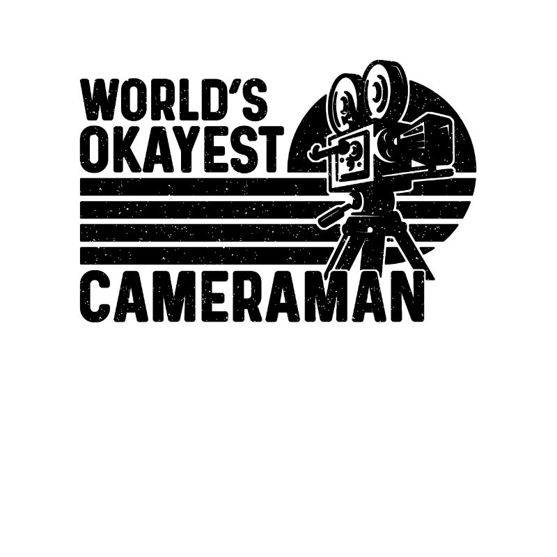 Caméraman le plus correct du monde Opérateurs de caméra rétro