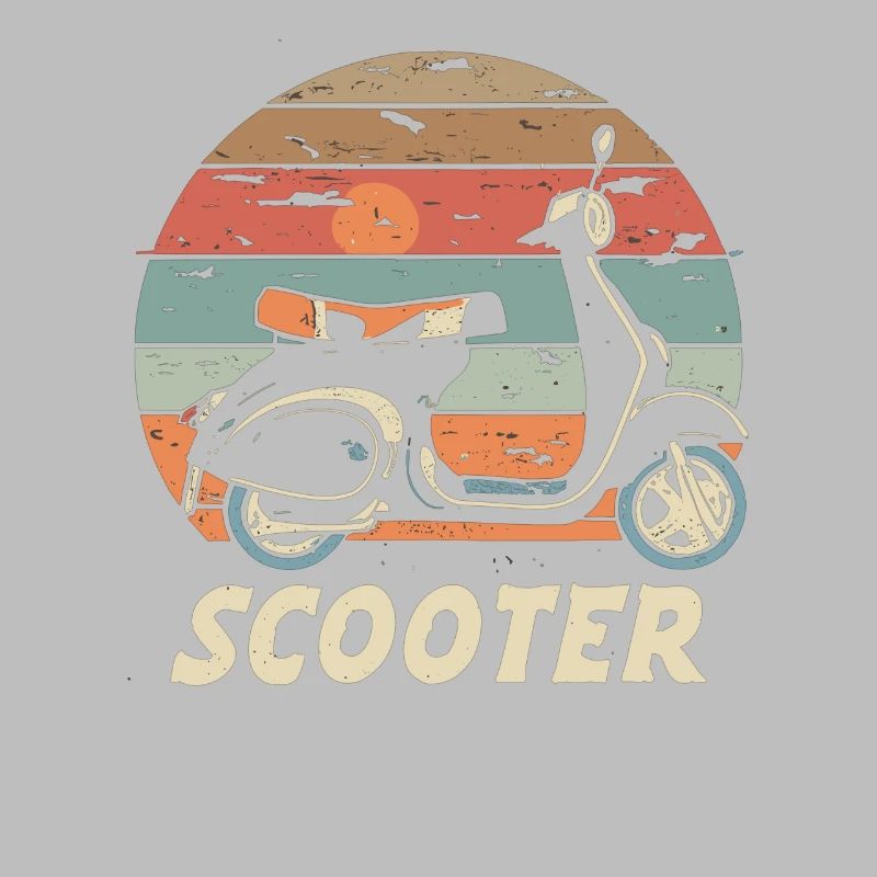 Scooter Motorroller Mofa Moped Roller