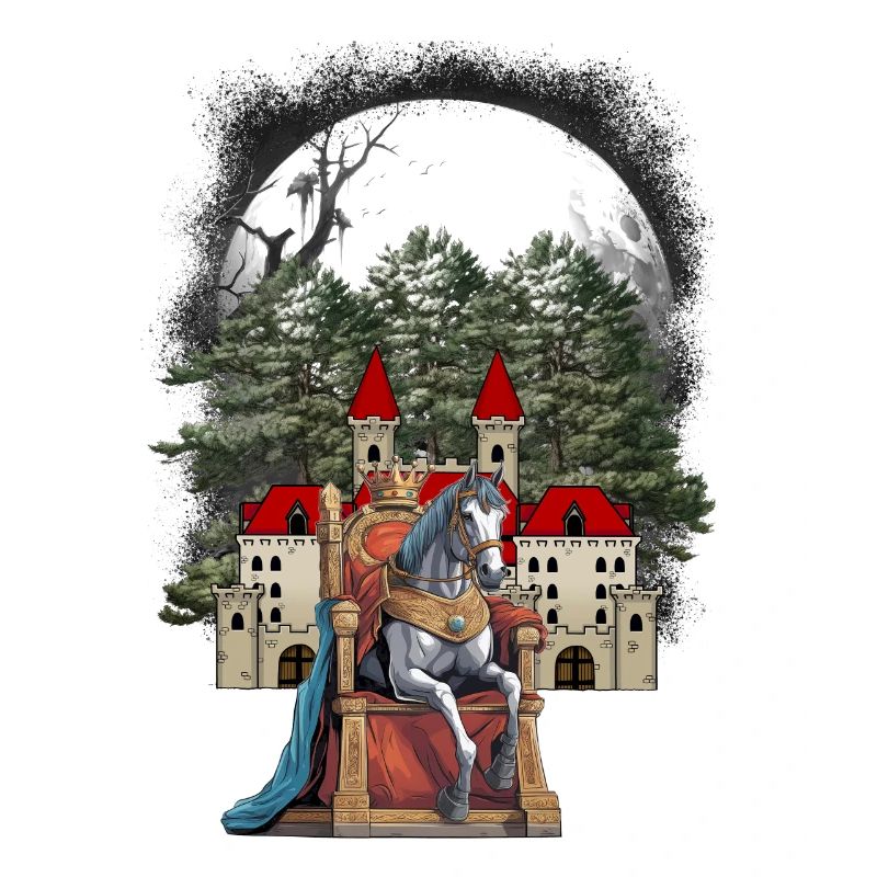Märchenprinz Prinz Thron Märchen Märchenfigur Ross