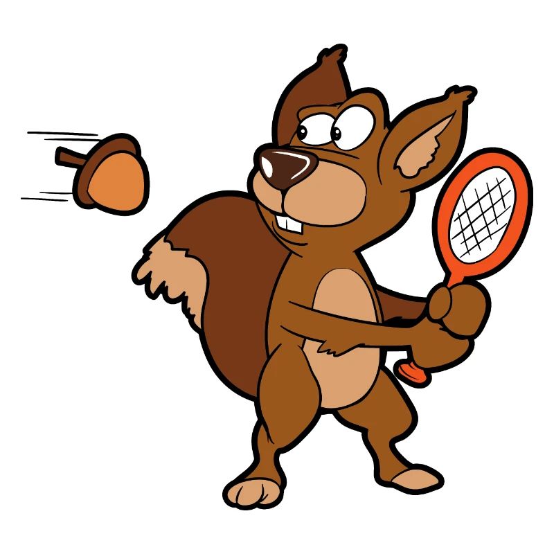 Squirrel Badminton Shuttlecock Shuttlecock
