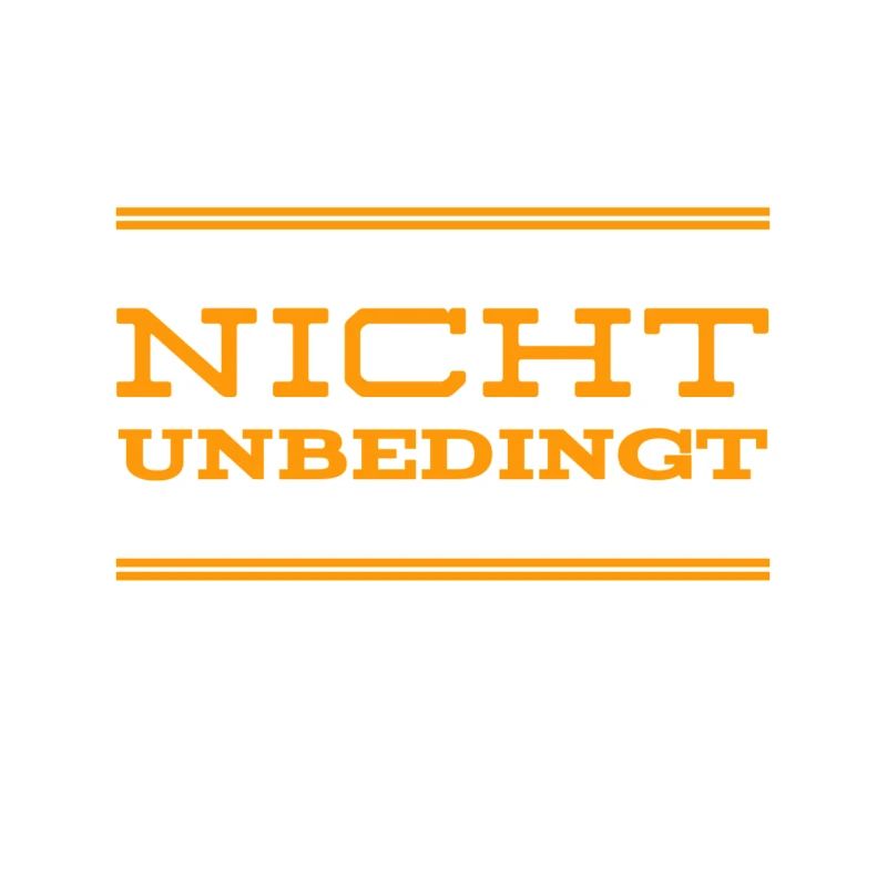muss nicht sein