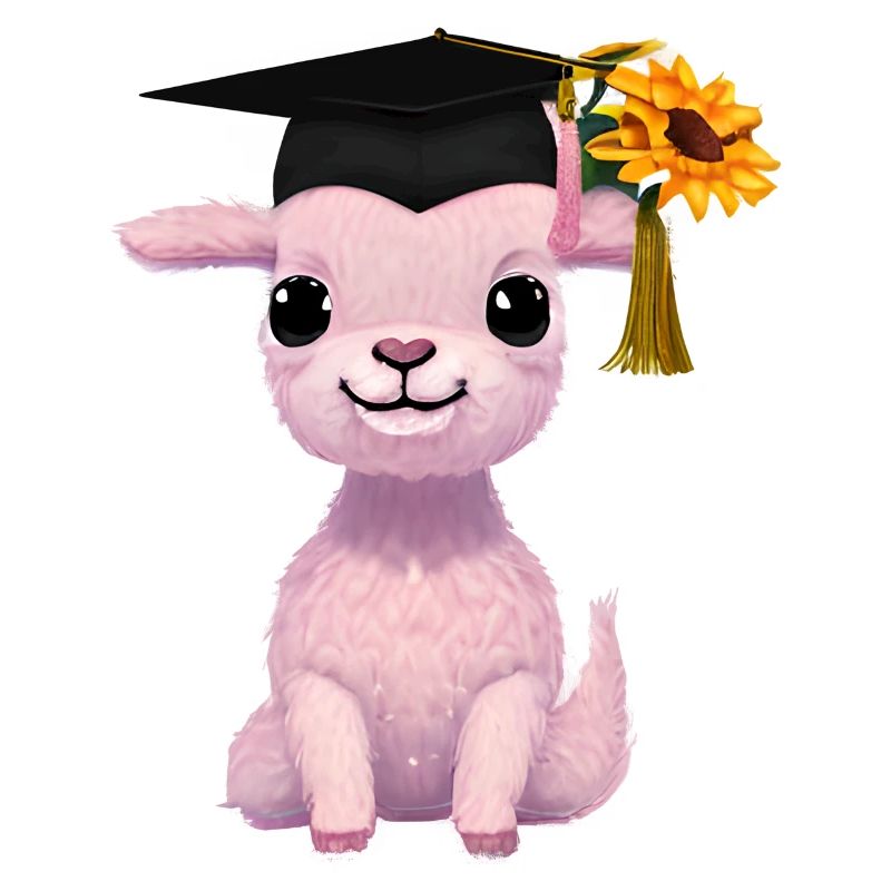 Bachelor Graduate School Leaving Certificate Alpaca Study