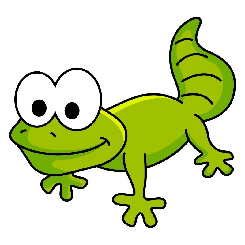 Gecko Comic Animal