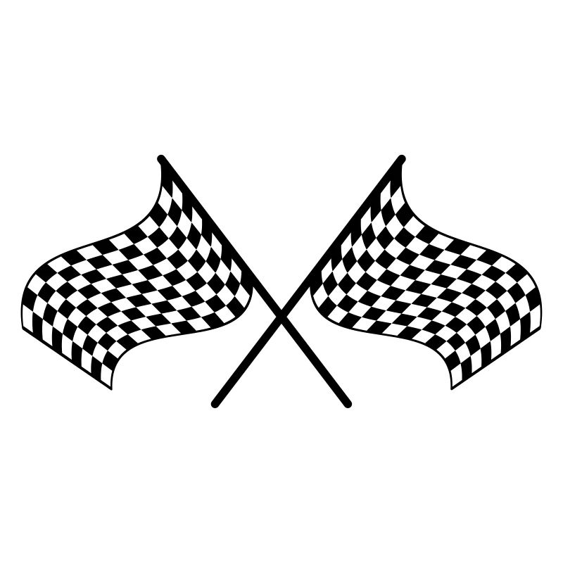 drapeau à damiers