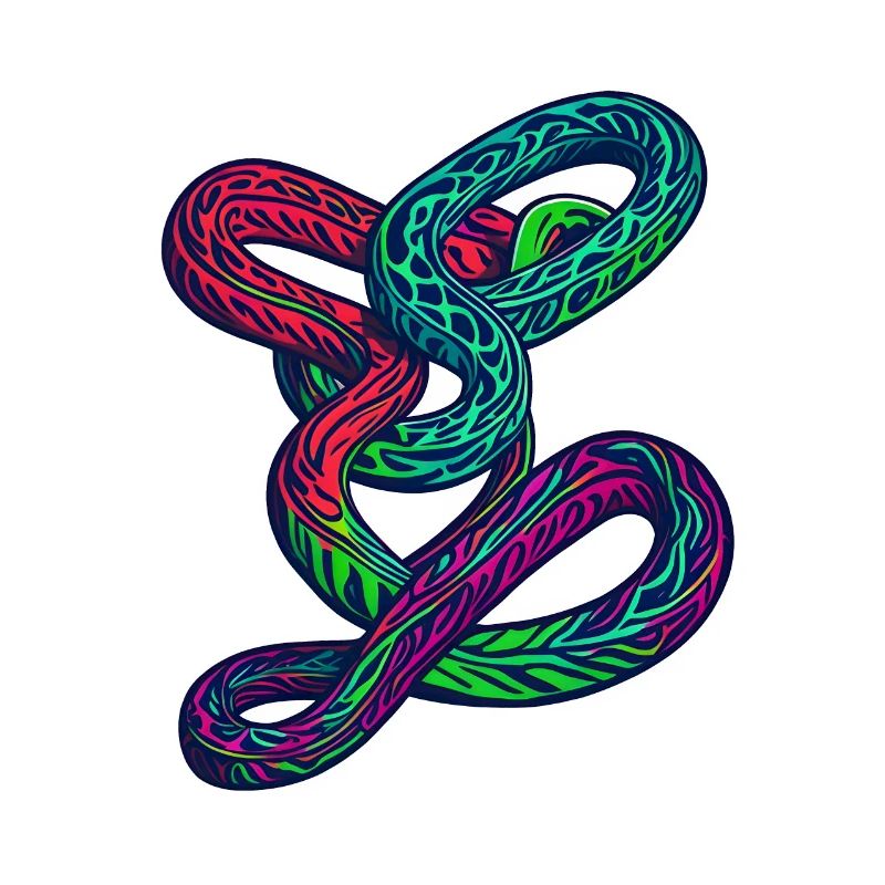 Simple serpent sans fin