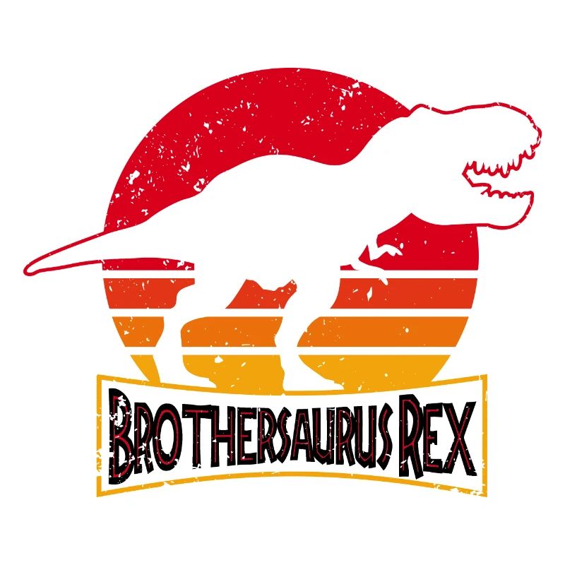 Brudersaurus Rex Großer Bruder Dinosaurier Dino