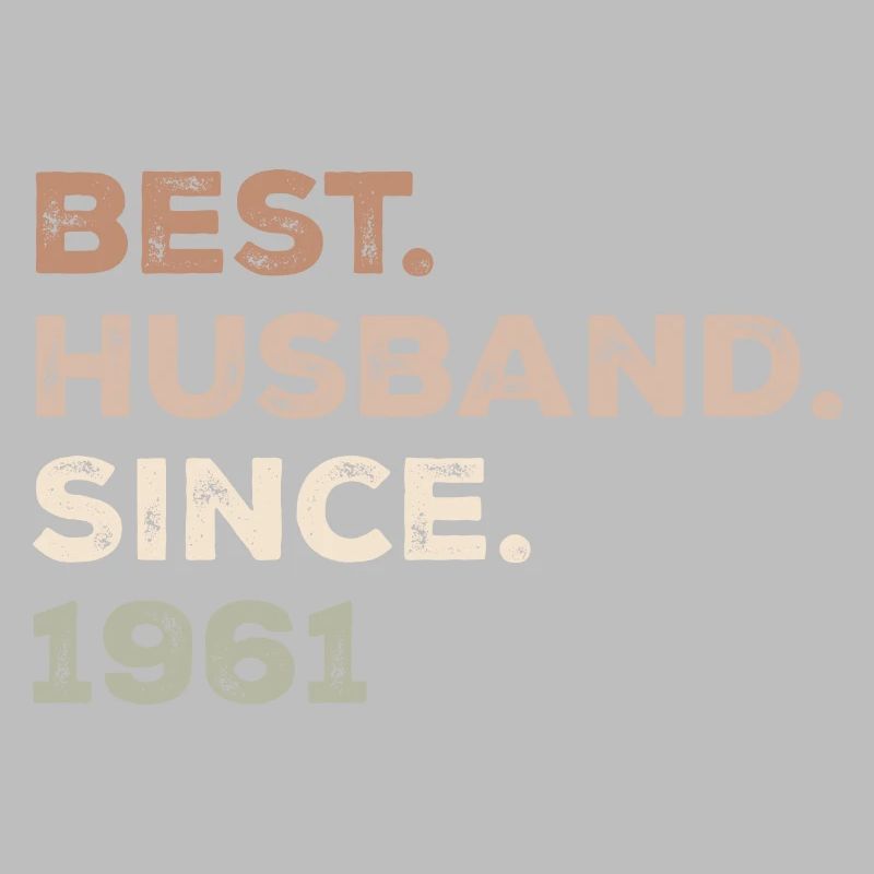 Bester Ehemann seit 1961 Jubiläumsgeschenk