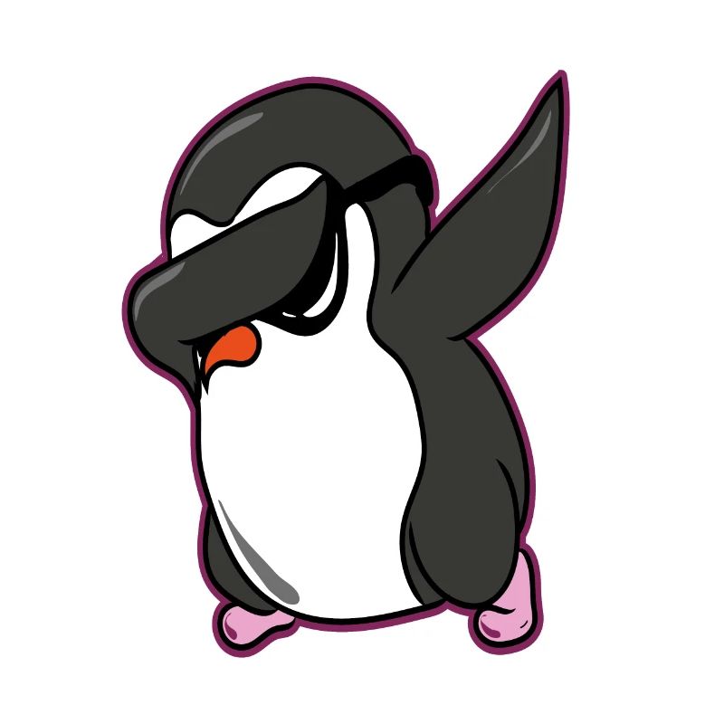 Pinguin Dab Dabbing Pinguin