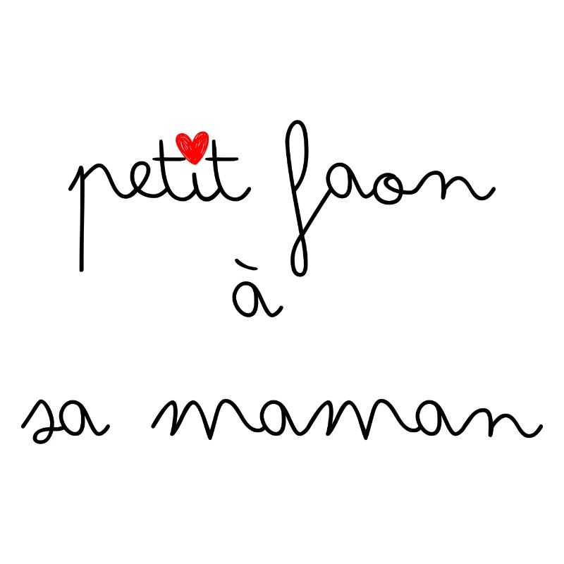 Petit faon à sa maman