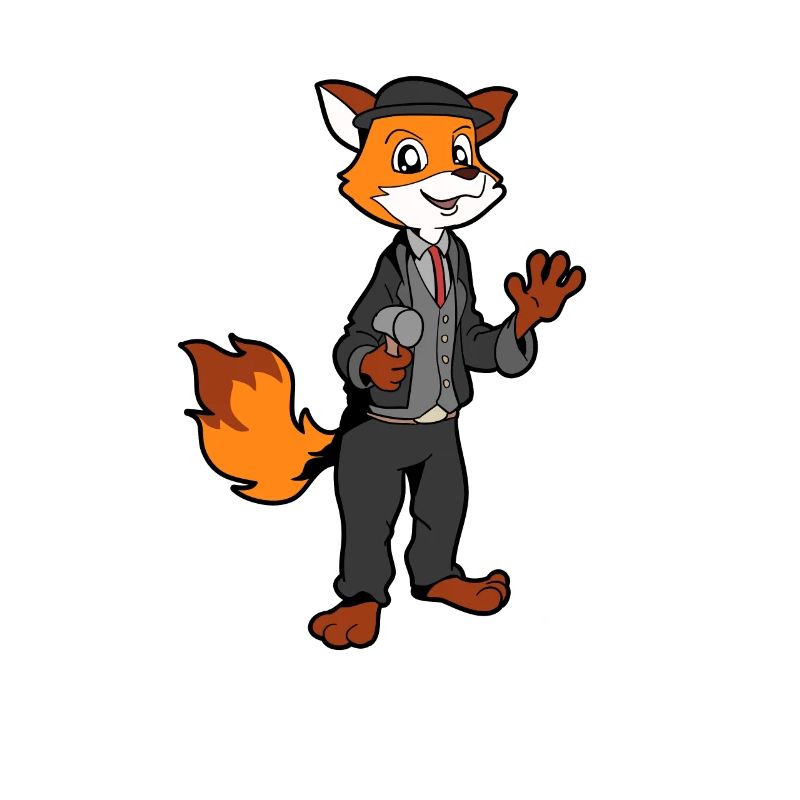 Comic Fuchs dans le rôle du charpentier