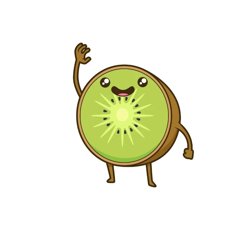 Kawaii Comic Kiwi