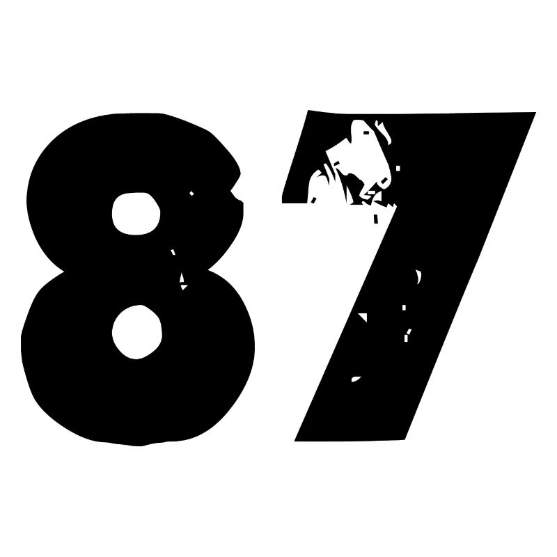 87 number