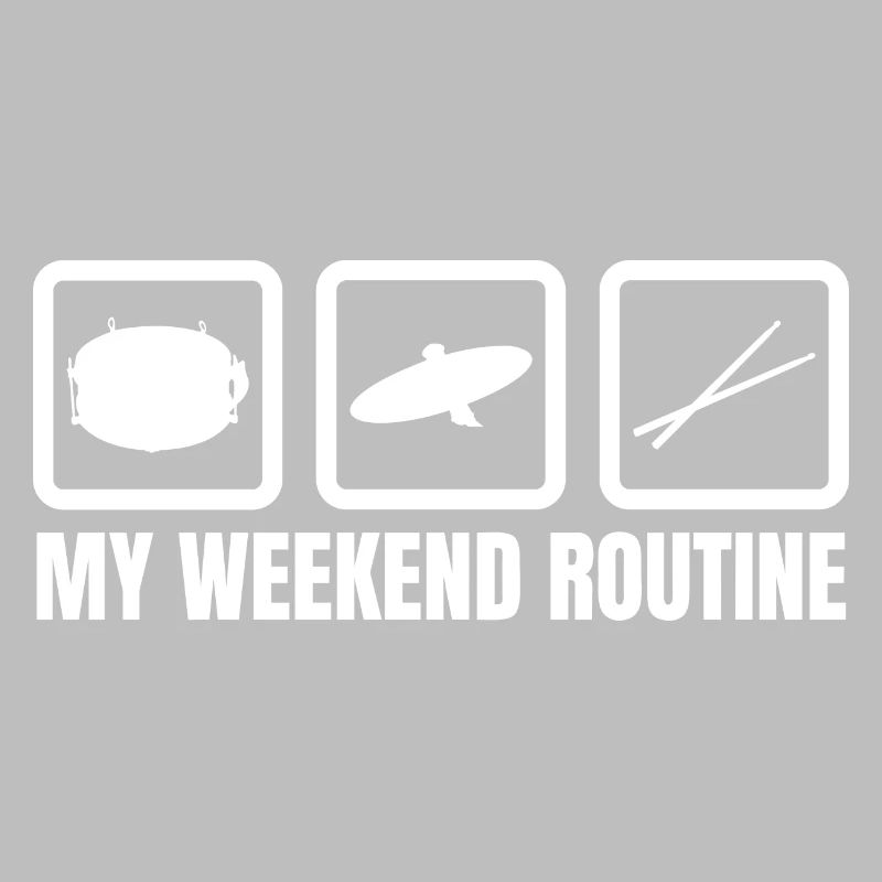 Routine du week-end du batteur
