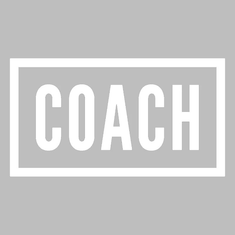 Coach Letter Monogram Design