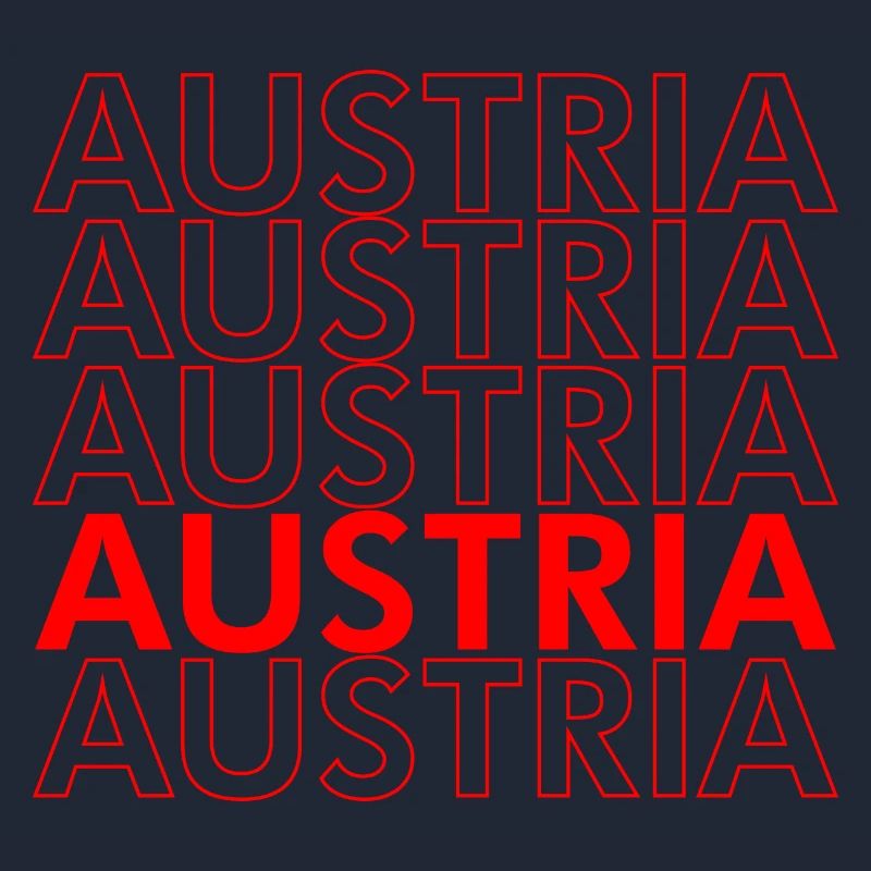 Austria Neon Overprint Pattern