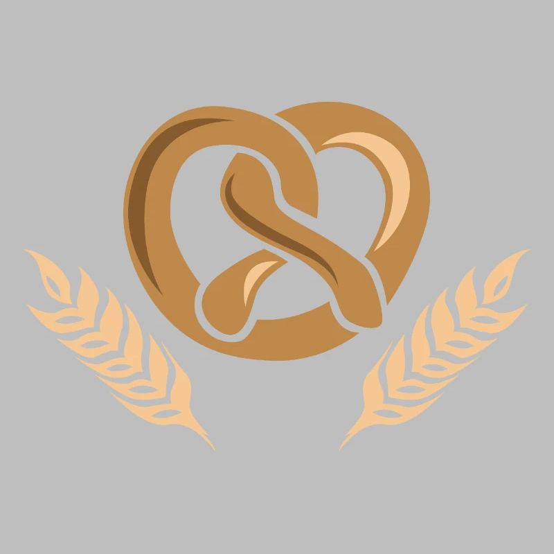 baker bakery cereal barley wheat icon logo