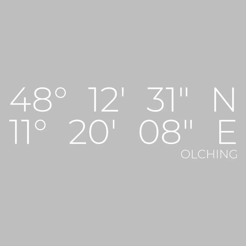 Coordinates Olching Bavaria