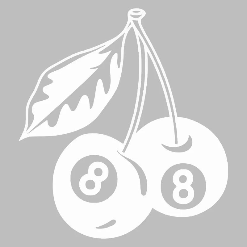 Cerises à 8 boules minimalistes et créatives