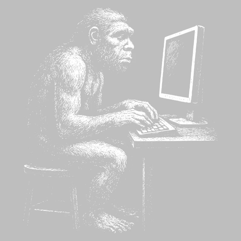 Digital Coder Homo Erectus gift