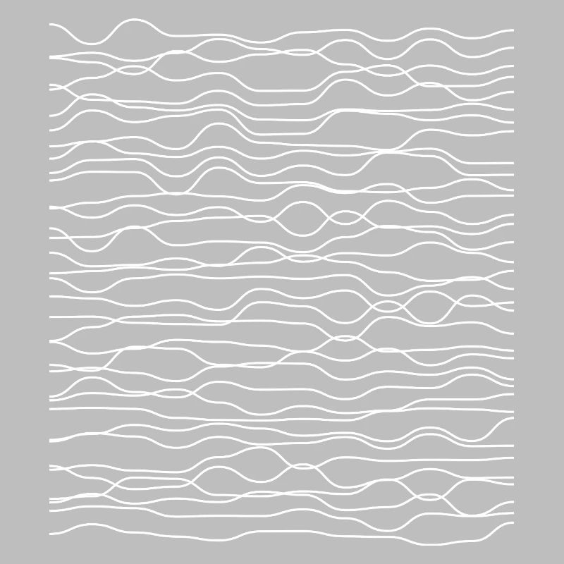 Wavy Line Echoes Pattern